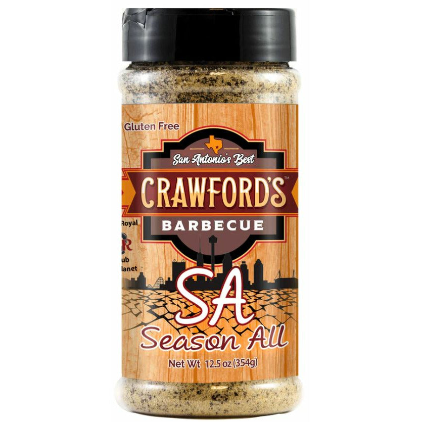 Crawfords BBQ SA Season-All Seasoning 12.5 Oz –